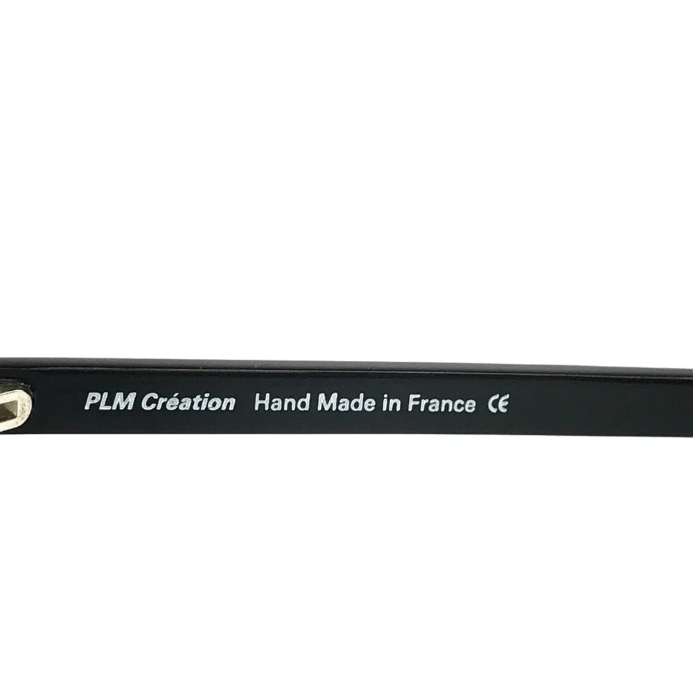 PLM Creation Eyeglasses Frames RE-BELLE VI 151 Black Blue Red Speckled 54-15-145